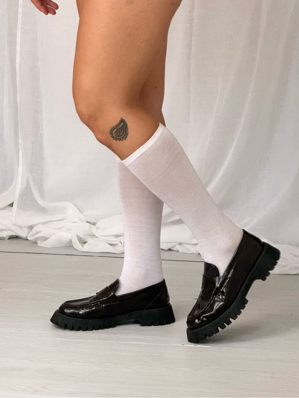 chunky platform loafers ✧ princess poly